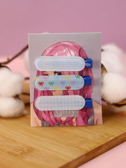 Заколка для волос GIRLY "Blue nude", blue