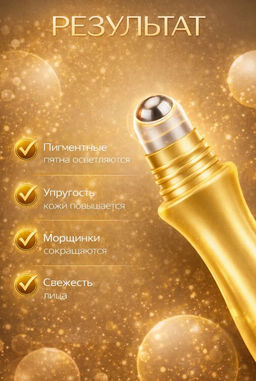 Крем-роллер для кожи вокруг глаз Retinol