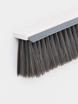 Набор для уборки: совок в комплекте с щёткой и встроенным водосгоном«Порядок», 34×24×9 см, МИКС