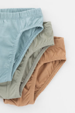 Crockid _ К 1966-3уп/индийский загар,турмалин,оливковый хаки трусы для мал