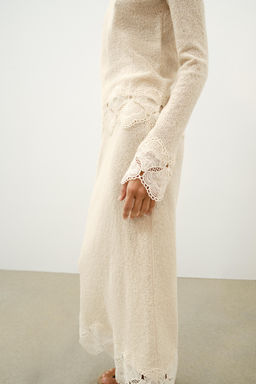 FALDA R?STICA CROCHET / Arena - Zara фото 4
