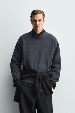 CHENILLE TEXTURED JUMPER - Zara фото 9