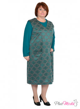 Платье Модель №536 размеры 44-84 - Plusmoda фото 4