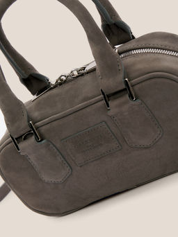 Женская сумка с ручками CALZETTI JADE Артикул 4741831, темно-серый  фото 2