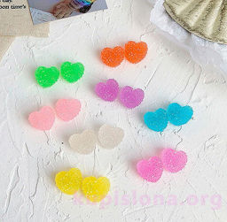 Серьги Sugar hearts