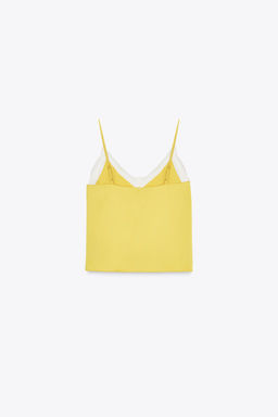 LACE CAMISOLE TOP - Zara фото 4