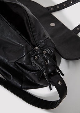 Siyah Capraz Canta - Mavi фото 7