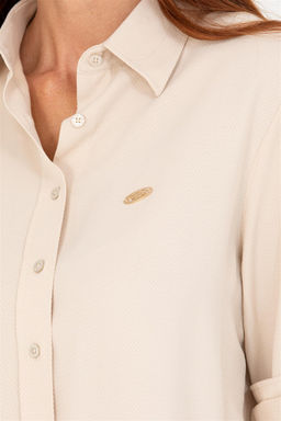 U. S. Polo Assn Женская рубашка с длинным рукавом Stone - U.s. polo assn фото 14