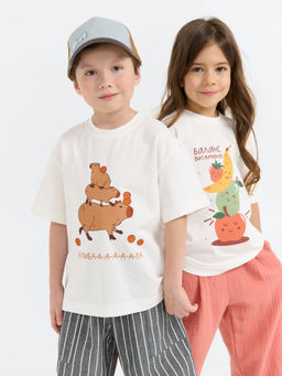 Футболка оверсайз Капибары с принтом - Bungly фото 9