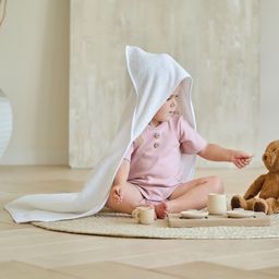 Полотенце уголок махровое Крошка Я 85х85 см, цвет белый, 100% хлопок, 320 г/м  фото 11