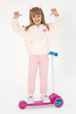 Кремовый свитшот для девочки Неожиданная скидка в корзине - U.s. polo assn фото 2