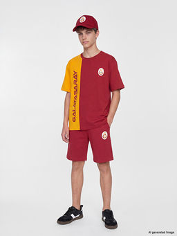 Galatasaray Bask?l? Erkek ?ocuk ?ortlu Tak?m