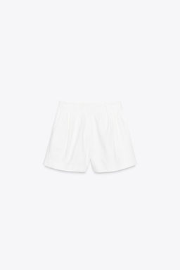 ZW COLLECTION BERMUDA SHORTS WITH DARTS - Zara фото 4