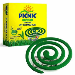 PICNIC FAMILY от комаров спираль (10шт)