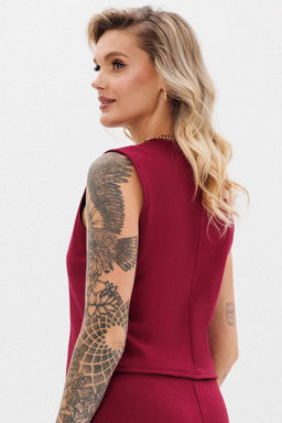 Жилет GO F4088/12-01.164-170 вишня - Pirs фото 2