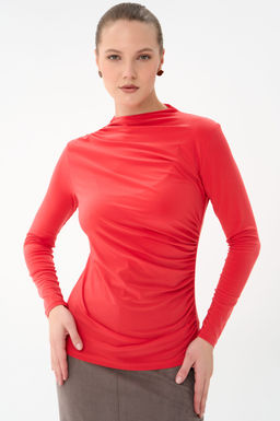 Лонгслив Нора (оранжевый) - Эльза фото 3