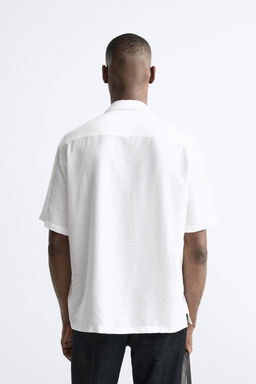 TEXTURED VISCOSE BLEND SHIRT - Zara фото 20