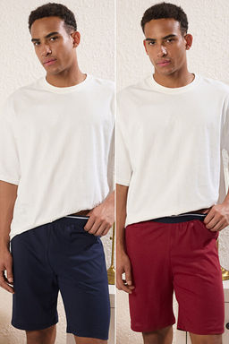 Lacivert- Bordo Regular Fit 2li _rme _ort TMNSS25SR00045