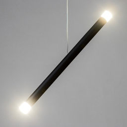 Светильник подвесной «Балансия» LED 6 Вт 4000К черный 3×3×40-140 см