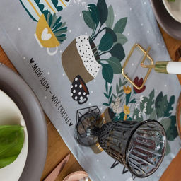 Дорожка Этель Hygge 30*70 см, 100% хлопок, саржа 190 г/м2  фото 3