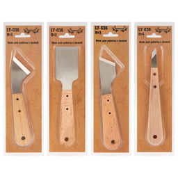 Промысел Нож для работы с кожей LT-036 1 шт. №3 сапожный