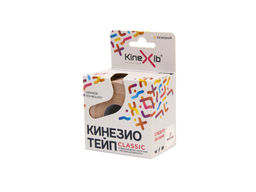 Тейп кинезио Kinexib Classic (5 м х 5 см). Цвет: бежевый.