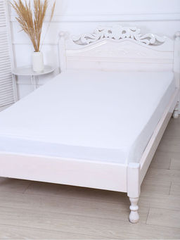 Простыня Бязь Евро (белая) 220x240