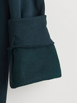 Bisiklet Yaka Erkek Kal?n Sweatshirt