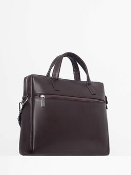 Мужская кожаная сумка Richet 1985LN 855 Коричневый