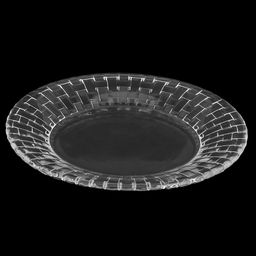 Тарелка мелкая стеклянная Ротанг д170мм, h19мм, Дели Гласс (Deli Glass) (Китай) - Домашняя мода фото 4