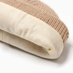 Шапка детская MINAKU, размер 46-48, бежевая