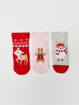 Y?lba?? Temal? K?z Bebek Soket ?orap 3l? - Waikiki фото 3