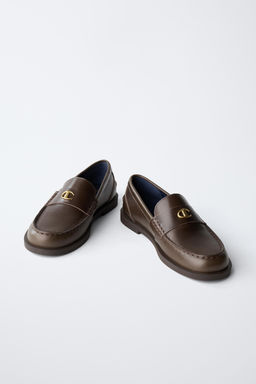 CHAMPION ® X ZARA LEATHER LOAFERS  фото 3