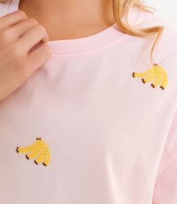 Футболка #КТ026 (2), светло-розовый - Dommod фото 5