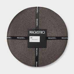 Салфетки сервировочные на стол Magistro Лофт, 4 шт., d=38 см, коричневые  фото 8