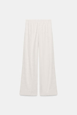 PANTAL?N RECTO R?STICO / Crudo - Zara фото 5