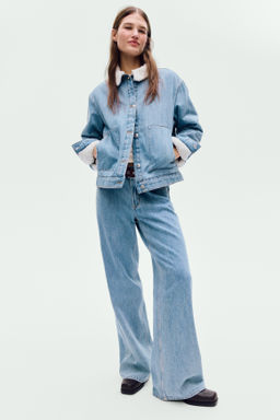 Cazadora denim con cuello - H&m фото 4