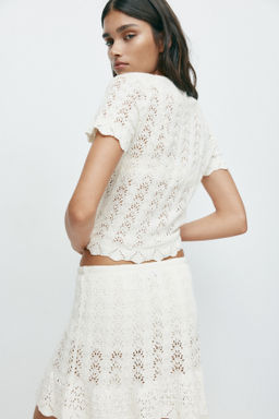 Top en punto pointelle - H&m фото 4