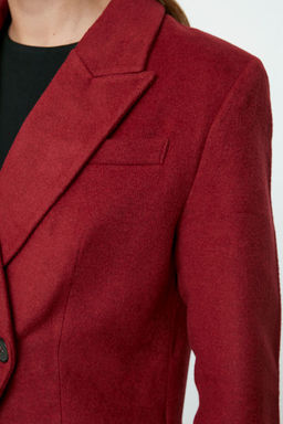 Bordo Blazer Ceket TWOAW25BC00011