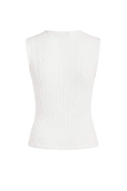 Haki Fitted/Vucuda Oturan Kolsuz Buzgulu Dokulu Orme Bluz TWOSS26BZ00198 - Trendyolmilla фото 6