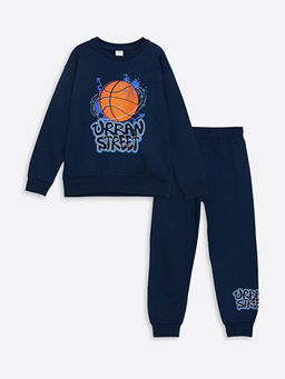 Bisiklet Yaka Erkek ?ocuk Pijama Tak?m?