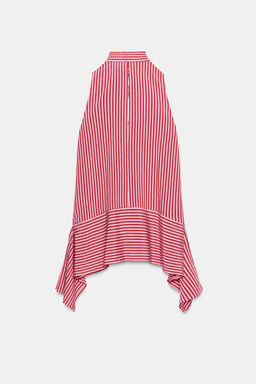 TOP ASIM?TRICO RAYAS / Fucsia - Zara фото 8