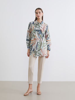 Desenli Kad?n G?mlek Tunik