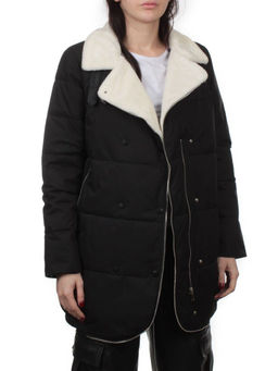 S24-236 BLACK Куртка демисезонная женская (100 гр. холлофайбер) - Fashion фото 6