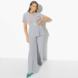 Брючный костюм, Раскрываю таланты (2 в 1, с поясом) - Charutti фото 8