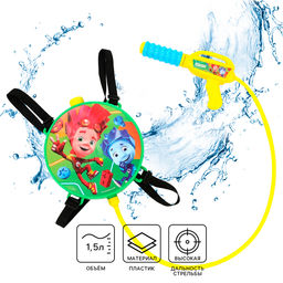 Водный пистолет «Нолик», ранец-баллон, Фиксики