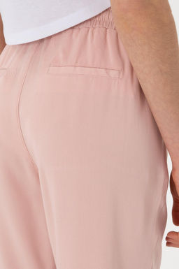 Kad_n Pembe Kanvas Pantolon