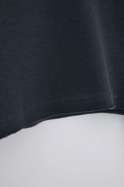 Ekru Kal?n Ici Polarl? Bisiklet Yaka Crop Orme Sweatshirt TWOAW26SW00093 - Trendyolmilla фото 18