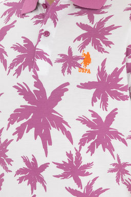 Мужская фиолетовая футболка Неожиданная скидка в корзине - U.s. polo assn фото 7