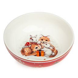 НАБОР ПОСУДЫ LEFARD C НОВЫМ ГОДОМ 3 ПР.: САЛАТНИК 800 МЛ, ТАРЕЛКА 19 СМ, КРУЖКА 400 МЛ  фото 11